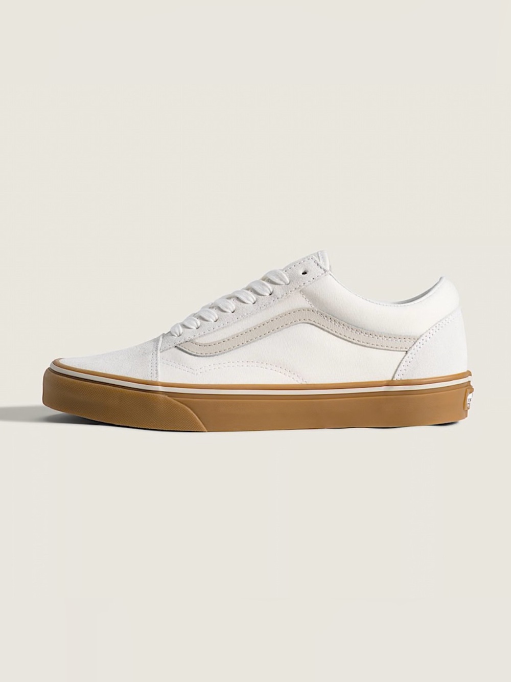 Vans Old Skool Shoe Gum White Women 7.5 US - Picture 2 of 10